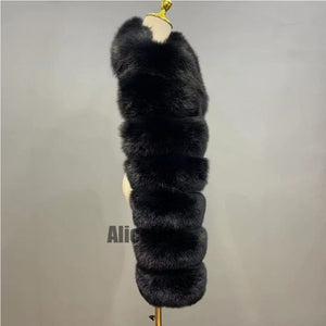 one arm fur sleeve for women in black 1 Alicefurs
