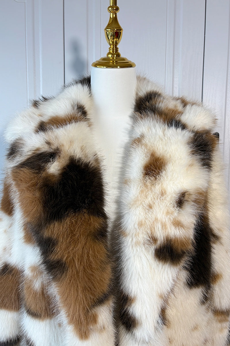 cow print fur coat long winter fuzzy overcoat for women 8 Alicefurs