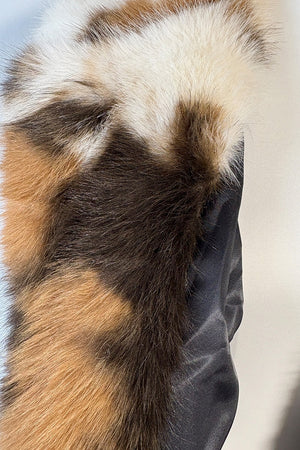 cow print fur coat long winter fuzzy overcoat for women 9 Alicefurs