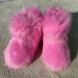 Cute Faux Fur Boots for for Toddlers and Little Girls