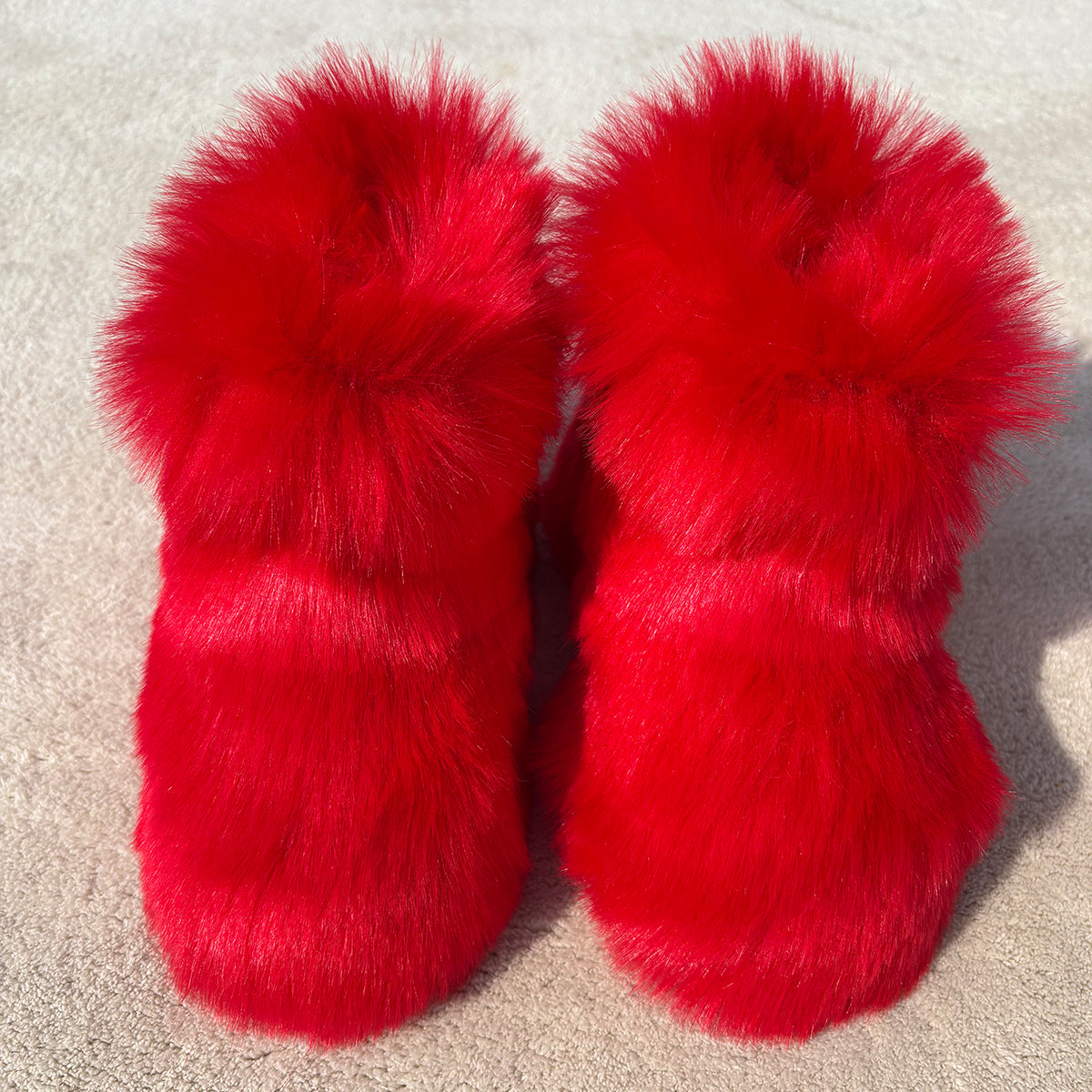 Cute Faux Fur Boots for Toddlers and Little Girls