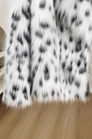 dalmatian fur jacket snow leopard short coat for women 2 Alicefurs