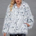 dalmatian fur jacket winter fluffy short outerwear for women Alicefurs