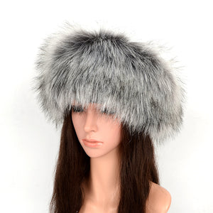 faux fur headband winter fluffy hat for women in silver_4e8dec1b b378 4226 8fb7 fb4d88e6693a Alicefurs