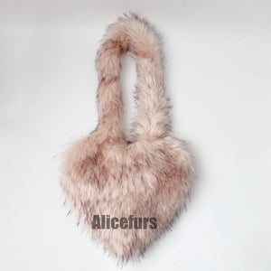 faux fur heart bag large fluffy tote purse for women in pink_0a737512 e3a8 483d b4d1 5540a4d95b9f Alicefurs