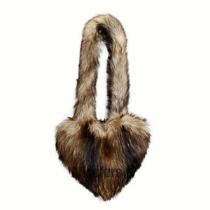 faux fur heart bag large fluffy tote purse for women in vintage brown_92b94822 1ff4 47c4 8e26 d8d5f6a22d22 Alicefurs