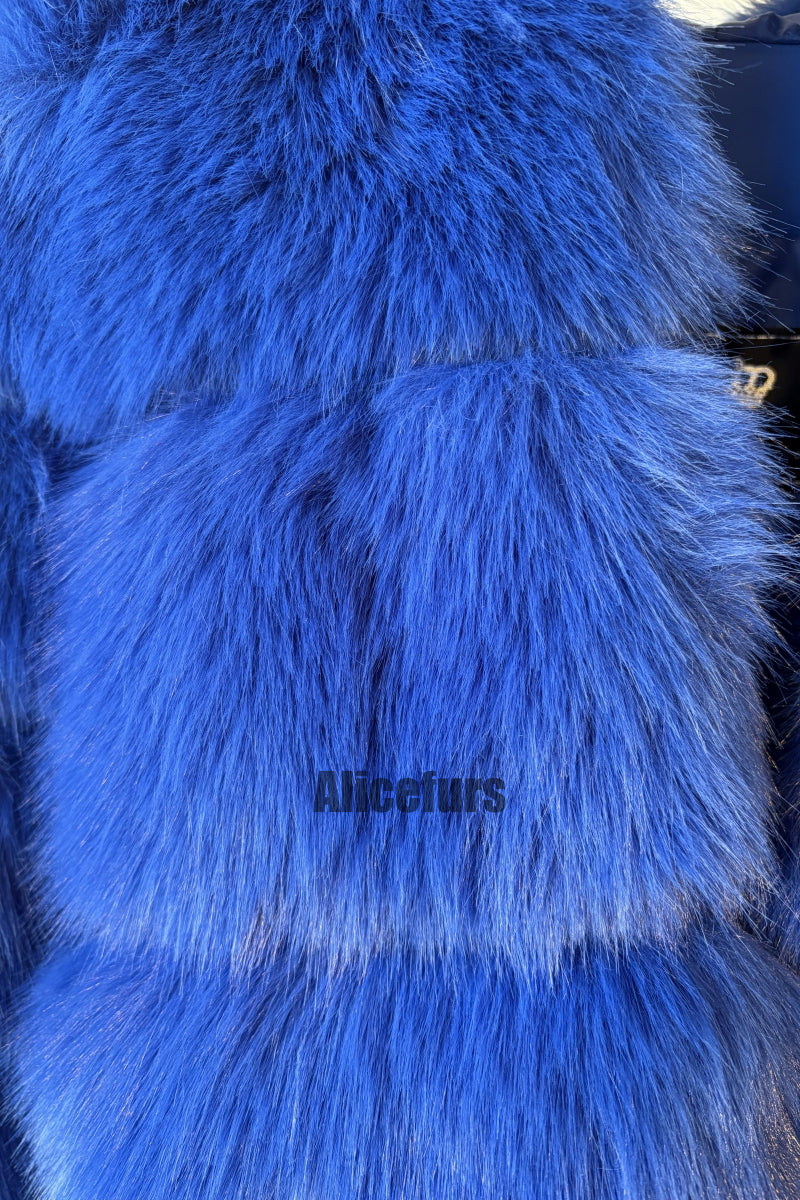 Faux Fur Jacket Winter Fluffy Cropped Coat for Women