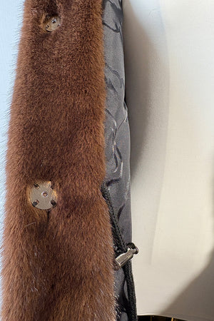 faux mink coat winter hooded outerwear for women in brown 22 Alicefurs