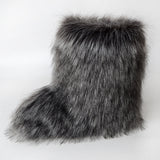 Fluffy Faux Fur Boots for Women