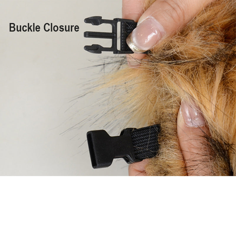 Fur Trapper Hat Women's Fluffy Hat with Ear Flaps