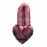 Heart Shaped Fur Bag Fluffy Crossbody Purse for Women