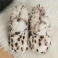 kids fur boots leopard print winter furry boots for girls 1 Alicefurs