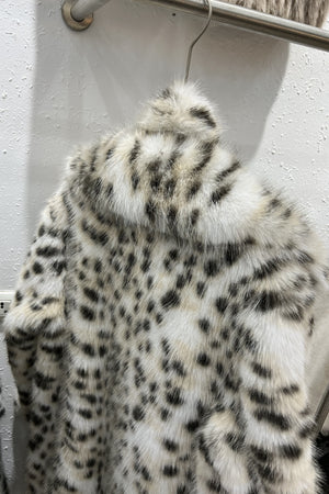long dalmatian coat cheetah faux fur overcoat for women in brown 3 Alicefurs