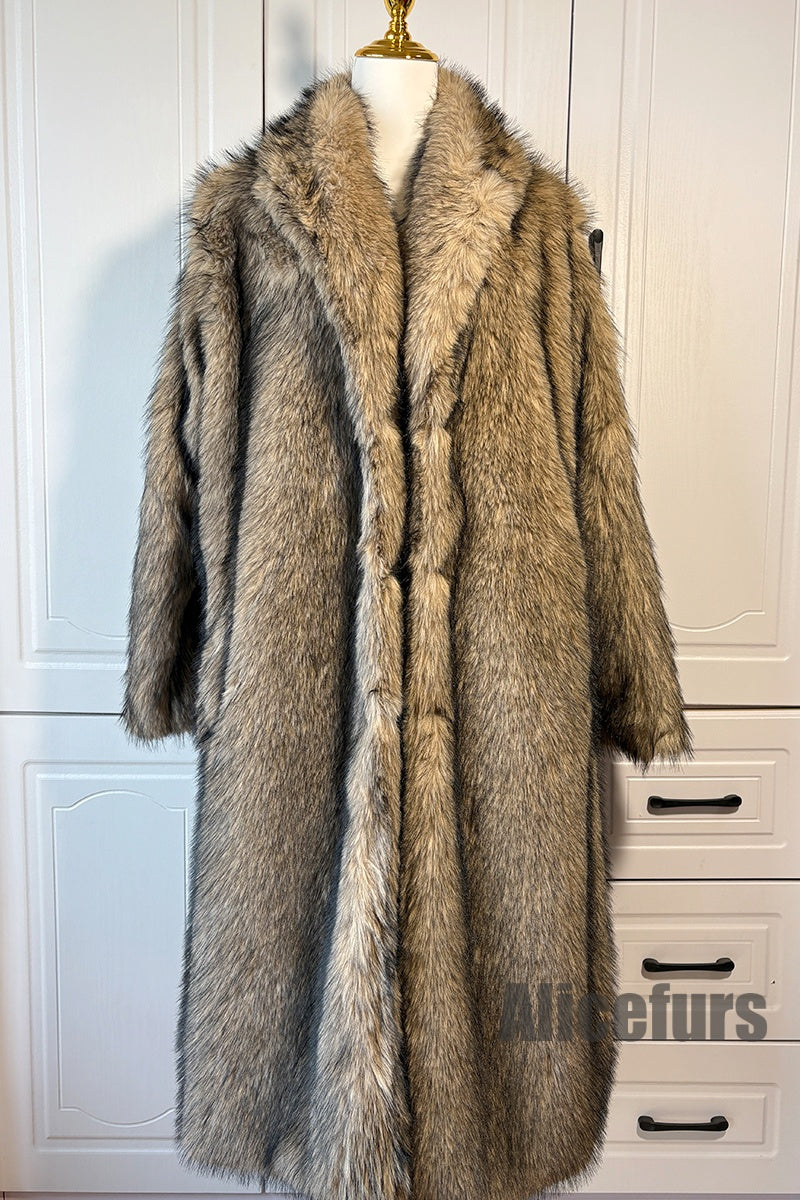 long-faux-fur-coat-womens-shawl-collar-overcoat-in-brown-8